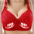 thumbnail image 4 of Cathalem Bras for Women Pack Pinch Free Straps Side and Back Smoothing,Beige 85C, 4 of 5