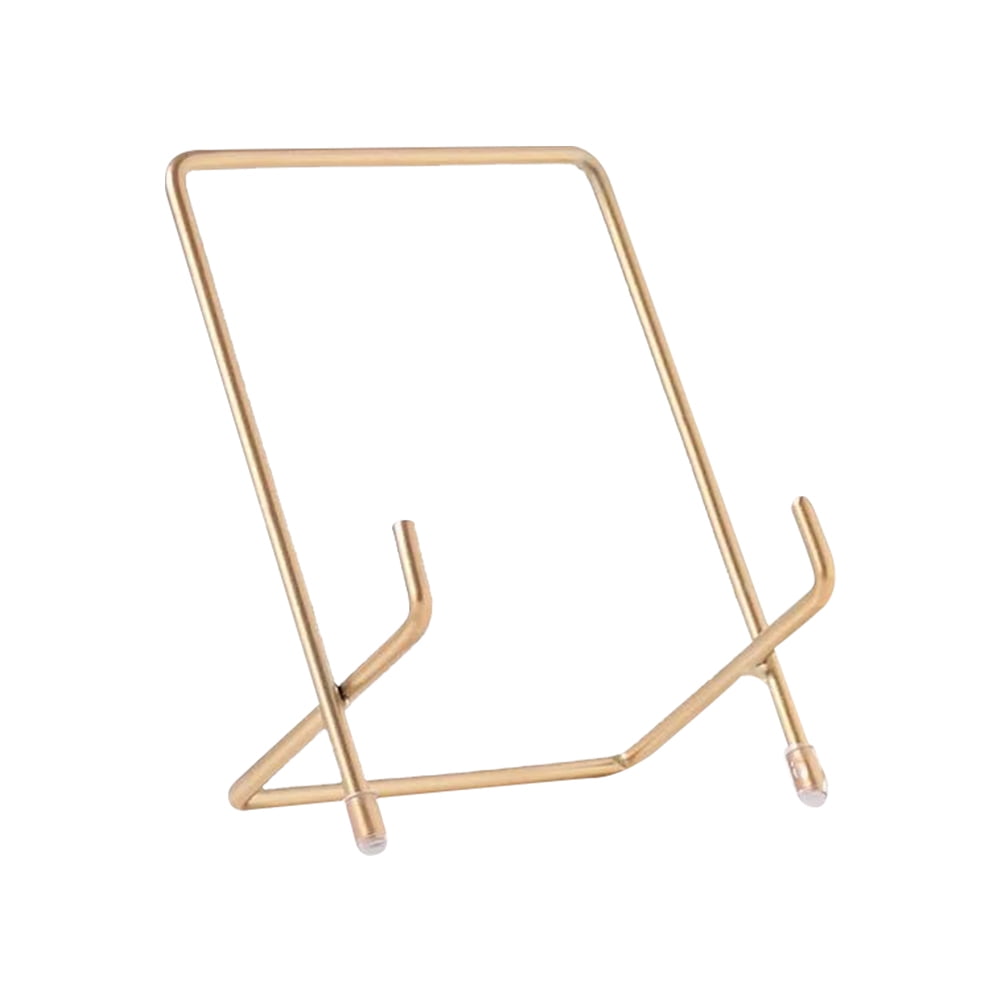 3 SIZES Mahogany METAL Folding Easel Plate Stand Display Stylish 3 SIZES Mahogany METAL Folding Easel Plate Stand Display Stylish