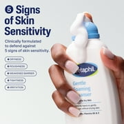 Cetaphil Hydrating Gentle Foaming Face Wash and Cleanser for Sensitive and All Skin Types, 8 oz