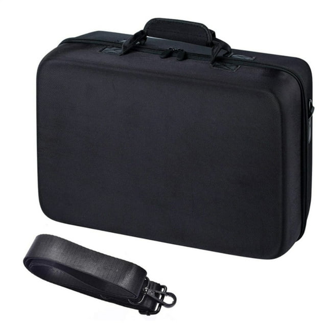 Étui Rigide de Transport Compatible pour Console PS5 et Accessoires, Étui de Voyage Portable Protecteur, Sac de Rangement Grande Capacité