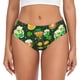 thumbnail image 1 of Balery St Patrick's Day10 Ropa Interior de Algodón para Mujer con Dibujo – Braguitas Cómodas y Elásticas, Estilo Clásico-X-Small, 1 of 6