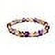thumbnail image 1 of 1 pulsera de grado A - Cuentas redondas de 6 mm - Piedra natural semipreciosa - Joyería artesanal, 1 of 5