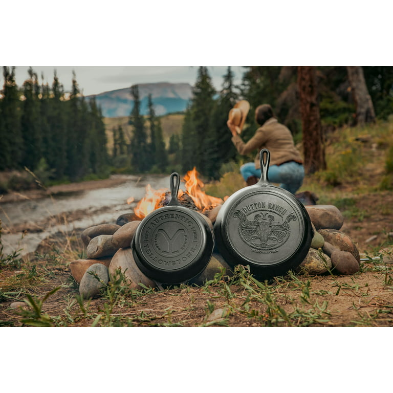 12 In. Yellowstone Cast Iron Skillet - Cracker Barrel