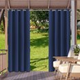 thumbnail image 1 of 1 Panneau Rideau Extérieur & Intérieur Bloquant le Soleil Rideaux à Œillets pour Pergola Porche Pavillon Jardin Pelouse Couloir Résistant au Vent Décoration de Véranda 52 x 84 Pouces, 1 of 8