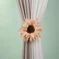 thumbnail image 6 of Visland 2PCS Artificial Sunflower Curtain Tieback Magnetic Curtain Tiebacks Flower Curtain Holder Curtain Holdbacks for Home Office Decoration, 6 of 7