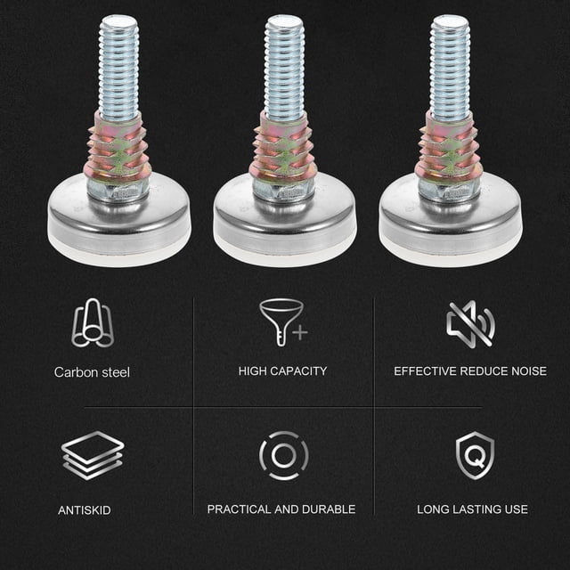 FUTUREORYY 8Jgo Patas Niveladoras De Para Muebles Con Protección De Fieltro Para Uso En Interiores