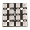 thumbnail image 2 of figatia WS2812B Addressable RGB LED Panel 5050 4x4 Lamp Panel Light 16-Bit Full RGB, 2 of 5