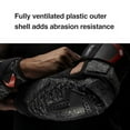 thumbnail image 4 of 100% Surpass Elbow Guards (Large, Gray/Black), 4 of 7