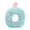 Kiwifruit #003, variant on Interactive Cat Toys for Indoor Cats, Fruit Shaped Plush Cat Toys with Crinkle and Sound, Cat Toys for Bored Indoor Adult Cats with Catnip Option, Self Play Cat Toys