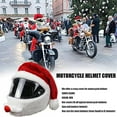 thumbnail image 6 of Motorcycle Cover, Plush Full Face Cover, FunnyChristmas Motorcycle Covers, Easy to Install and RemoveMotorcycle Accessories for Girls and Boys Rides Gifts (Flannelette), 6 of 9