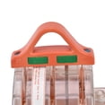 thumbnail image 2 of SUTENGDA Disconnect Knife Switch Full Copper Transparent Shell  3 Pole Double Throw Breaker  100A Rated Current  AC 380V  for Fail Safe Circuit Breakers  Standby Generator Switches  Power, 2 of 9
