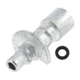 thumbnail image 1 of Conector de entrada del enfriador de aceite Unique Bargains 1 Pc para Land Rover Range Rover 2010-2022 LR4 2010-2016 Tubería de bomba de agua del motor No.LR011997 Tono plateado Metal, 1 of 1