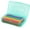 Blue, variant on Plastic Pencil Box, Large Capacity Clear Pencil Case, Plastic Pencil Boxes Stackable Design with Pencil Sharpener, Supply Boxes for Office Supplies, 1 Pack,Blue