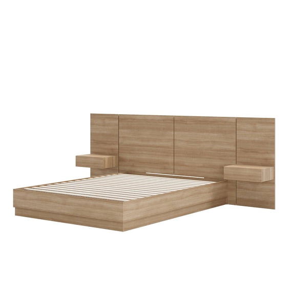 Nexera Milano 4-Piece Platform Bedroom Set