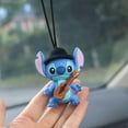 thumbnail image 4 of YOSENING Stitch Car Swing Ornament, Decoration, Mirror Hanging Interior Accessories, for Car Rear View Mirror（4Pcs） SD621-085, 4 of 5