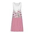 thumbnail image 5 of T-Shirt à Manches Longues pour Femmes Seductiva Rabais de 50 % Liquidation Robes d'Été pour Femmes Grande Taille Robe de Plage Décontractée Robes Soleil Aguichant Robe Sans Manches Robes Midi Fluides, 5 of 5