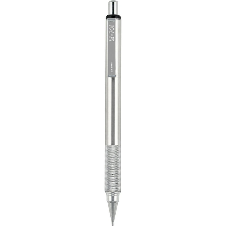 Zebra 701 Series Stainless Steel Refillable Mechanical Pencil and