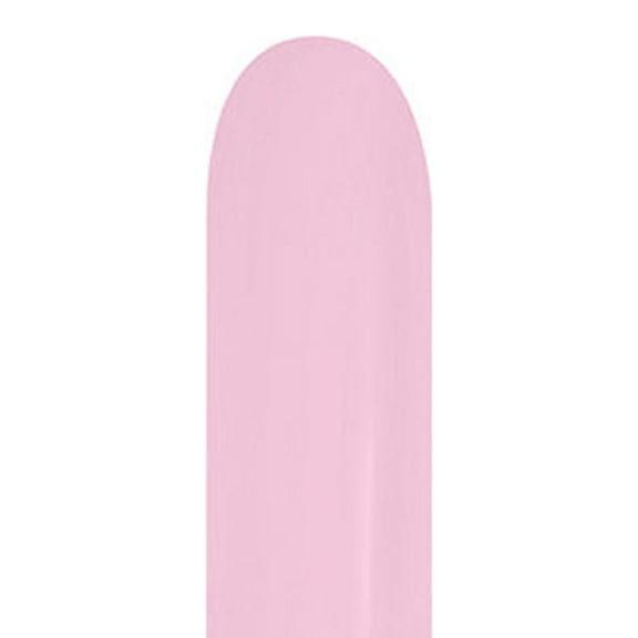 260B Sempertex Pearl Pink Latex Entertainer Balloons (50 Pack) - Party Supplies Decorations