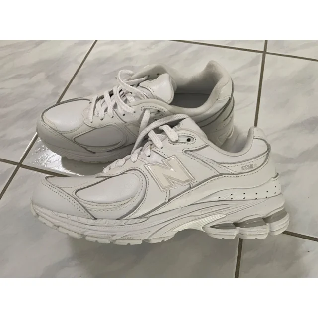New Balance 2002RI White Leather Mens Running Casual Sports Shoes Size US8D