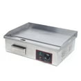 thumbnail image 3 of 1.6KW 110V  Portable Tabletop Flat Top Grill Electric Griddle Outdoor BBQ Camping 54*40*21cm for Both Home And Commercial Environments, 3 of 11