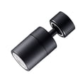 thumbnail image 1 of Swivel Faucet Aerator, Filter Saver Kitchen Faucet Head 2 Modes Adjustable Sprayer - for Faucets with External Thread Nozzle M24 Internal Thread(Black), 1 of 5