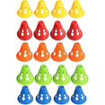 thumbnail image 1 of 20 piezas de conos de patinaje en miniatura, conos de tráfico de plástico, conos de entrenamiento deportivo, conos marcadores de agilidad para fútbol, patinaje y fútbol, 1 of 2