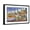 Black Frame, variant on Art.com Greetings from Chapel Hill, North Carolina Stretched Canvas Print Wall Art, 36" x 24"