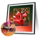 thumbnail image 2 of Cuadros Decorativos 5D bricolaje diamante pintura flores completo redondo taladro mosaico arte imagen Rhinestone Likrtyny embutido en tela, 2 of 9