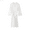 White, variant on Men's Solid Color Autumn Lightweight Couples' Knee Length Absorbent Bathrobe Bathrobe Sleepwear Short Sleeve Sleepwear