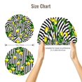 thumbnail image 5 of Naloa Lemons on Striped Adjustable Hair Bonnet for Sleeping, Hair Wrap Sleep Cap Turban for Women Men, Curly Straight Hair Long Large Braid Unisex, 5 of 6