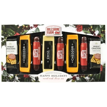 Hillshire Farm Meat and Cheese Trio Boxed Holiday Gift Set, 29.4oz