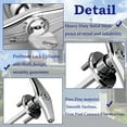 thumbnail image 6 of Heavy Type T Shaped Garage Lock Zincs Alloys Material Part Includes 2 Key, 6 of 8