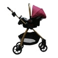 thumbnail image 3 of Carriola De Bebe Prinsel Prima Ts Portabebe/autoasiento Rosa Con Dorado, 3 of 8