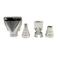 thumbnail image 1 of Tignapoo Versatile Hot Air Gun Nozzle Kit: Includes 3-Layer, 5-Layer, Flat, and Curved Nozzles - Durable Stainless Steel Accessories for Various Applications, 1 of 7
