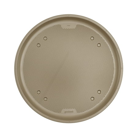 GoodCook BestBake Nonstick Textured Carbon Steel Pizza Pan  16   Bronze