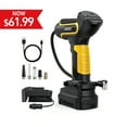 thumbnail image 2 of AstroAI Tire Inflator, Air Compressor Cordless Car Tire Pump, 20V Rechargeable Li-ion Battery Powered 150PSI Handheld Air Pump with 12V Car Power Adapter, 2 of 9
