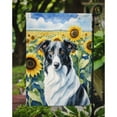 thumbnail image 4 of Borzoi in Sunflowers Garden Flag 11.25 in x 15.5 in, 4 of 5