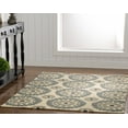 thumbnail image 2 of Linon Home Décor Le Soleil Area Rug Collection, Black and Ivory, 8' x 10', 2 of 8