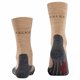 thumbnail image 3 of FALKE Calcetines de mujer - Calcetines de trekking TK 2, ergonómicos, mezcla de lana merina Arena 37-38, 3 of 6