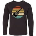 thumbnail image 3 of Inktastic Guitar Music for Guitarist Musician Long Sleeve Youth T-Shirt, 3 of 5