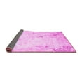 thumbnail image 2 of Ahgly Company Indoor Square Abstract Pink Contemporary Area Rugs, 5' Square, 2 of 4