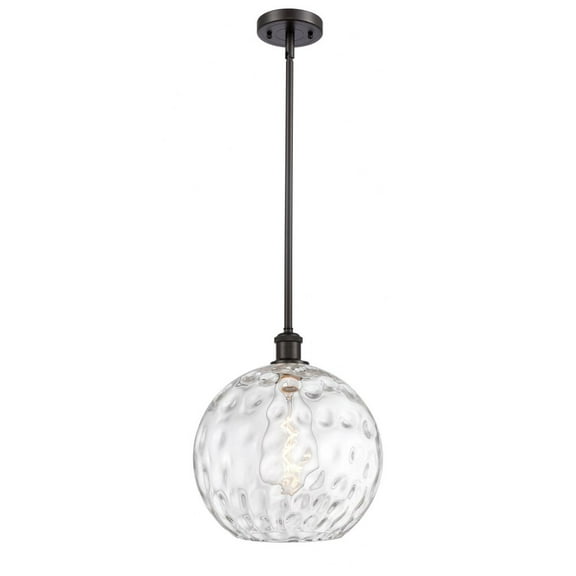 Innovations Lighting - Athens Water Glass - 1 Light Stem Hung Mini Pendant In