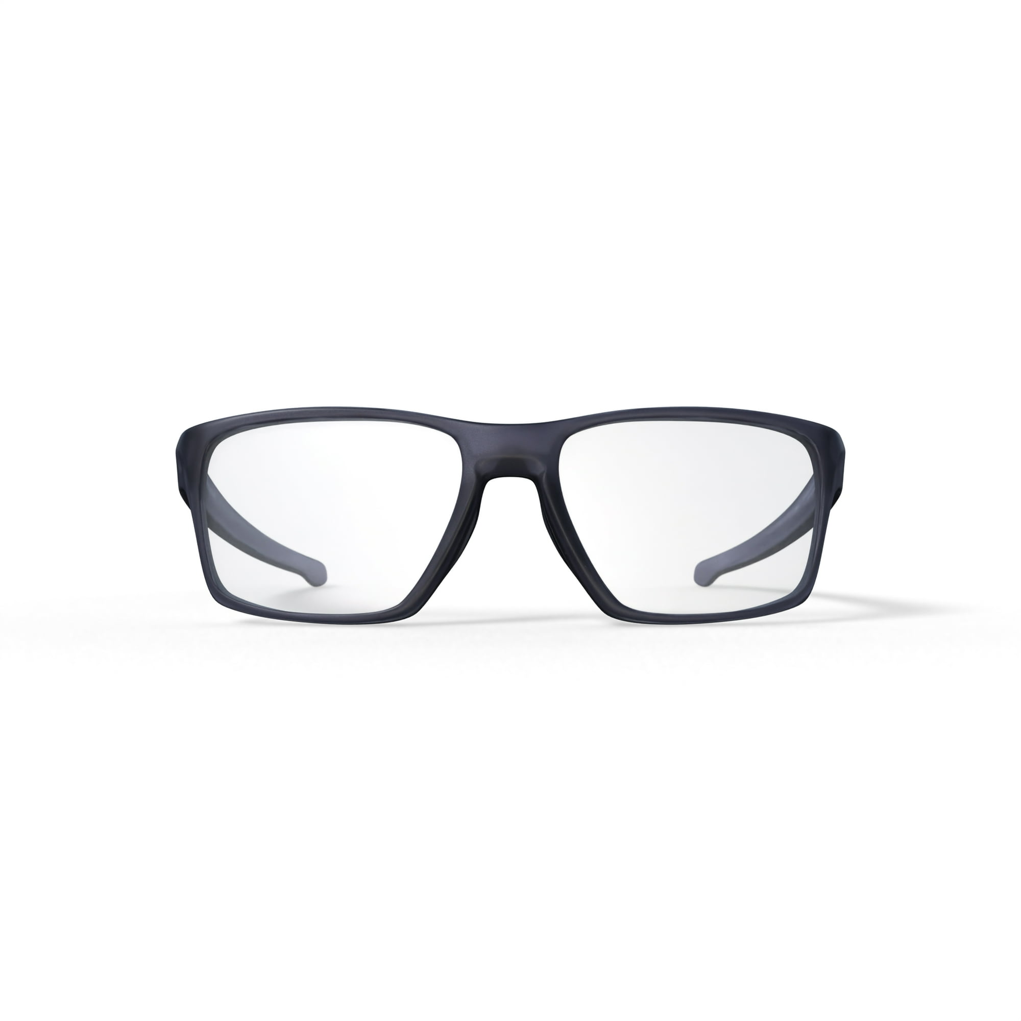 Oakley Unisex Size 55 Rectangular Litebeam Optical Glasses, Satin Grey Smoke/Demo Lens