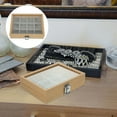 thumbnail image 6 of MRLESS Wooden Jewelry Organizer with 12 Compartments, Clear Lid and Secure Lock for Easy Storage, 6 of 6