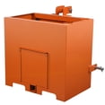 thumbnail image 1 of 800 lbs Capacity Tractor Ballast Box, Heavy Duty Category 1 3-Point Hitch Ballast Box with 5 Cu, 1 of 6