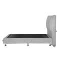 thumbnail image 3 of Box Base Cama Matrimonial + Cabecera Kiri Gris, 3 of 9