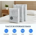 thumbnail image 6 of Cordless Travel Vacuum Bag Set with Rechargeable Air Pump - Luggage/Suitcase Compression, Space Saver for Clothes Storage, 6 of 8