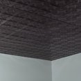 thumbnail image 2 of FASÄDE Traditional 4 Decorative Vinyl 2ft x 2ft Lay in Ceiling Panel in Smoked Pewter (5 Pack), 2 of 5