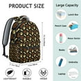 thumbnail image 6 of Cute Small Backpack for School, Lightweight and Durable, Featuring Dog Lover Gift, Puppy, and Bone Designs, Travel Bag for Daily Use, 6 of 6