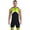 Fluorescent Green, variant on Mens One Piece Swimsuit Zipper Bodysuit Sun Protection Rash Guard Surfing Suit Swimwear Fluorescent Green XXL